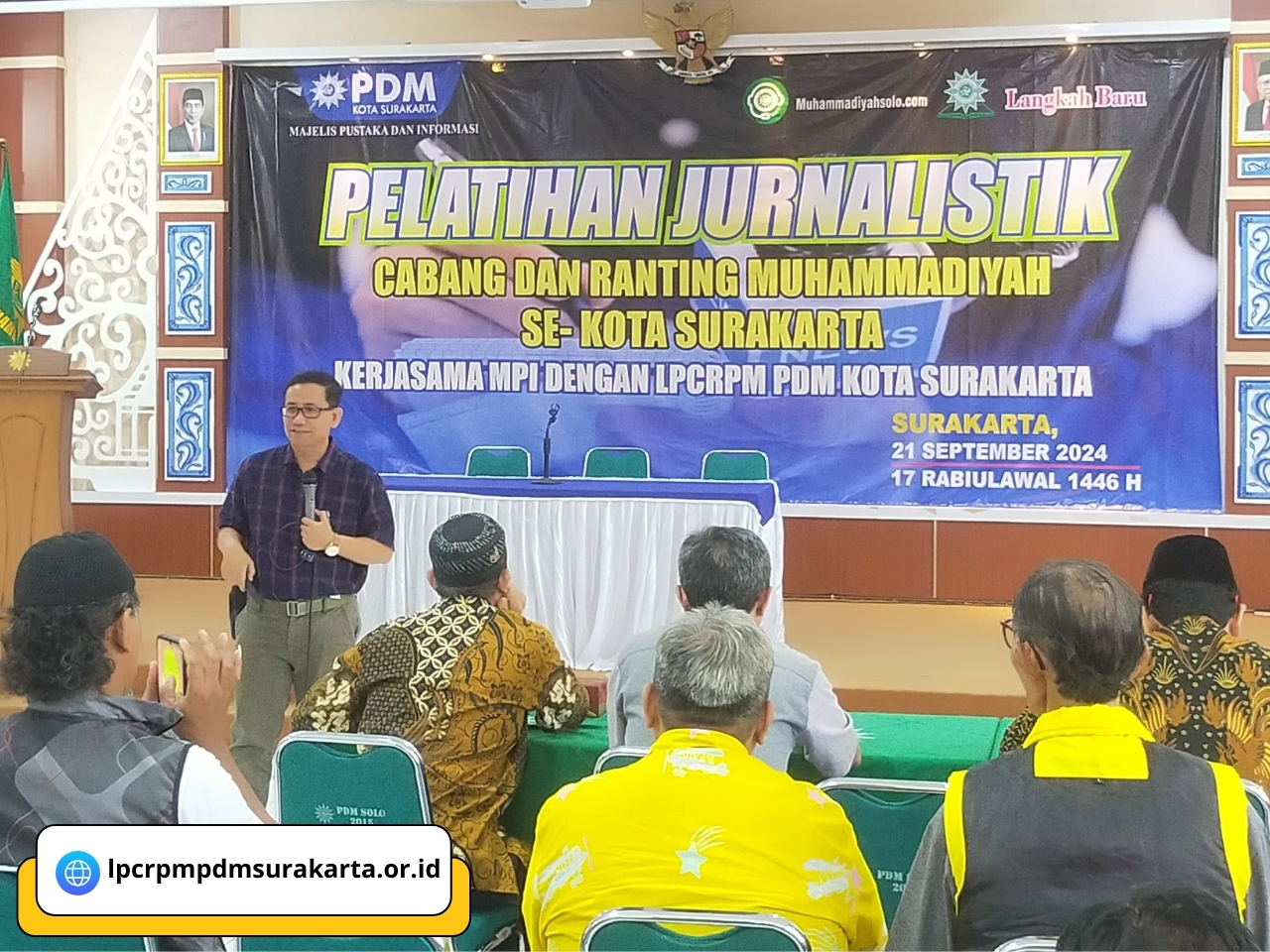 LPCRPM dan MPI PDM Surakarta Adakan Pelatihan Jurnalistik untuk Cabang & Ranting