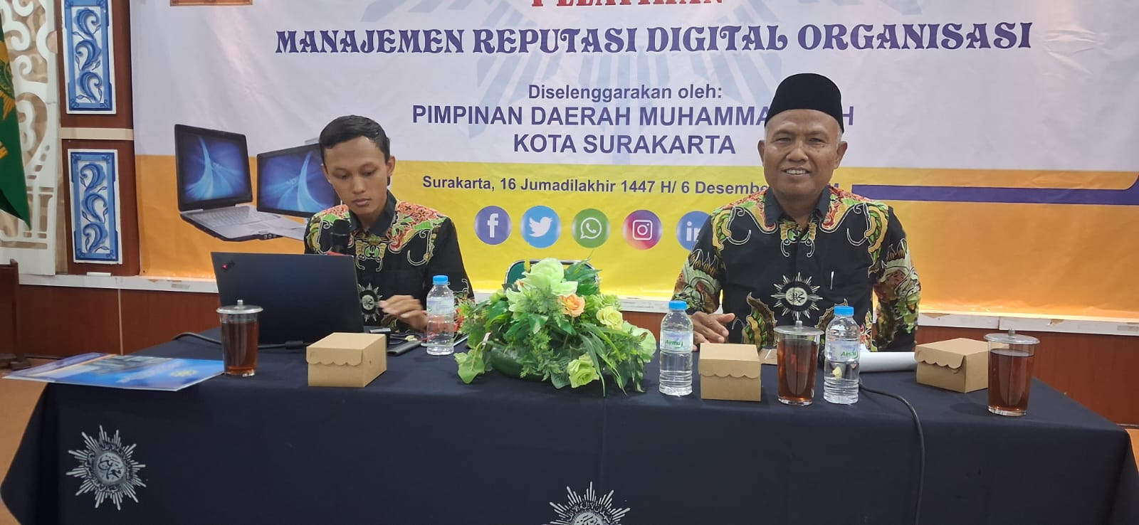 Pelatihan Manajemen Reputasi Digital Muhammadiyah Surakarta Tingkatkan Kapasitas Pengelola IT dan Konten