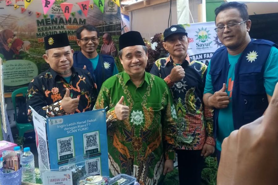Sukses di Expo CRM Jateng, Hidroponikmu PDM Kota Surakarta Jadi Inspirasi Wakaf Produktif
